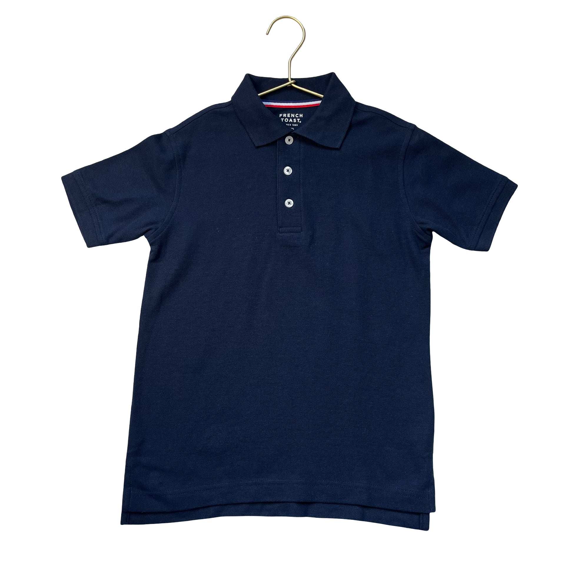 French Toast Navy Polo Shirt - Size M 8