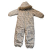 H&M Leopard Print Hooded Snowsuit - Size 3T
