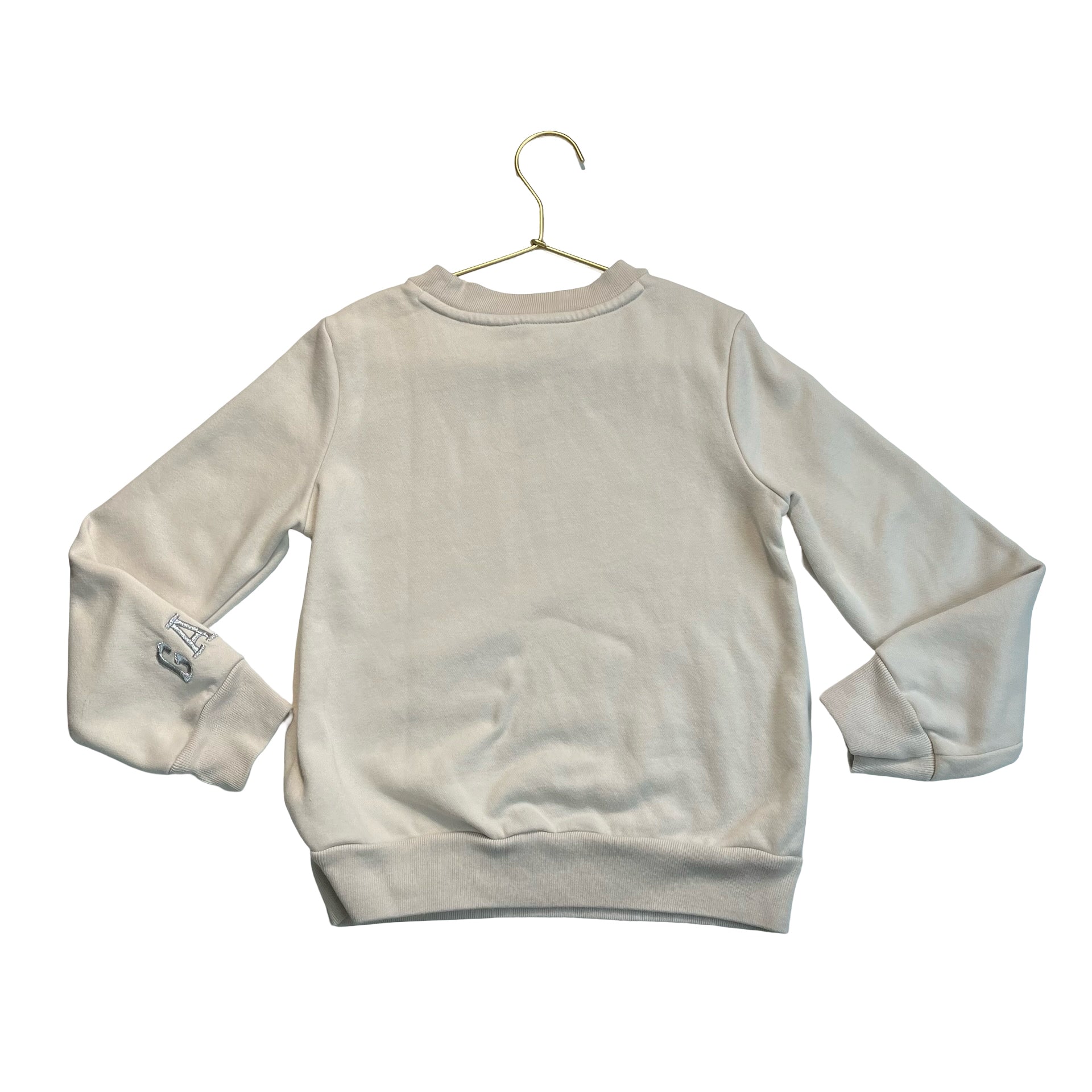 Gap Kids x Disney Ivory Mickey & Minnie Heart Sweatshirt - Size M 8