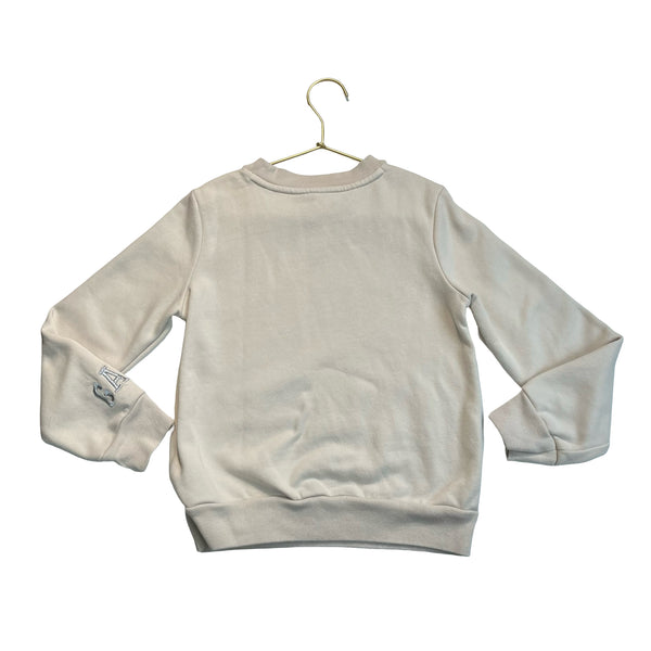 Gap Kids x Disney Ivory Mickey & Minnie Heart Sweatshirt - Size M 8