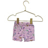 Posh Peanut Pink & Multi-Color Butterfly Shorts - Size 3-6 Months
