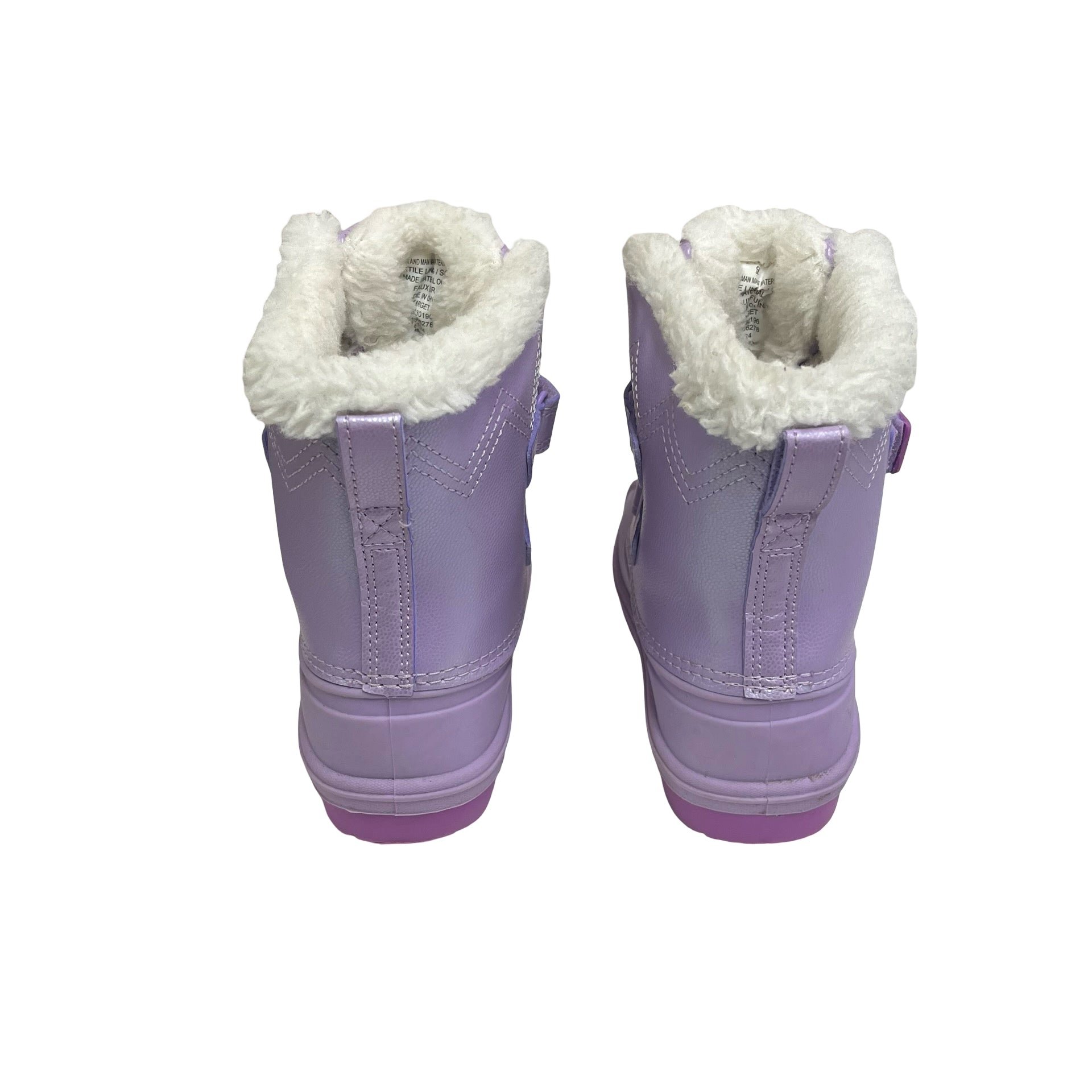 Cat & Jack Lavender Winter Boots - Size 9