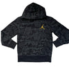 Nike Jordan Black Hooded Sweatshirt - Size S 8-10