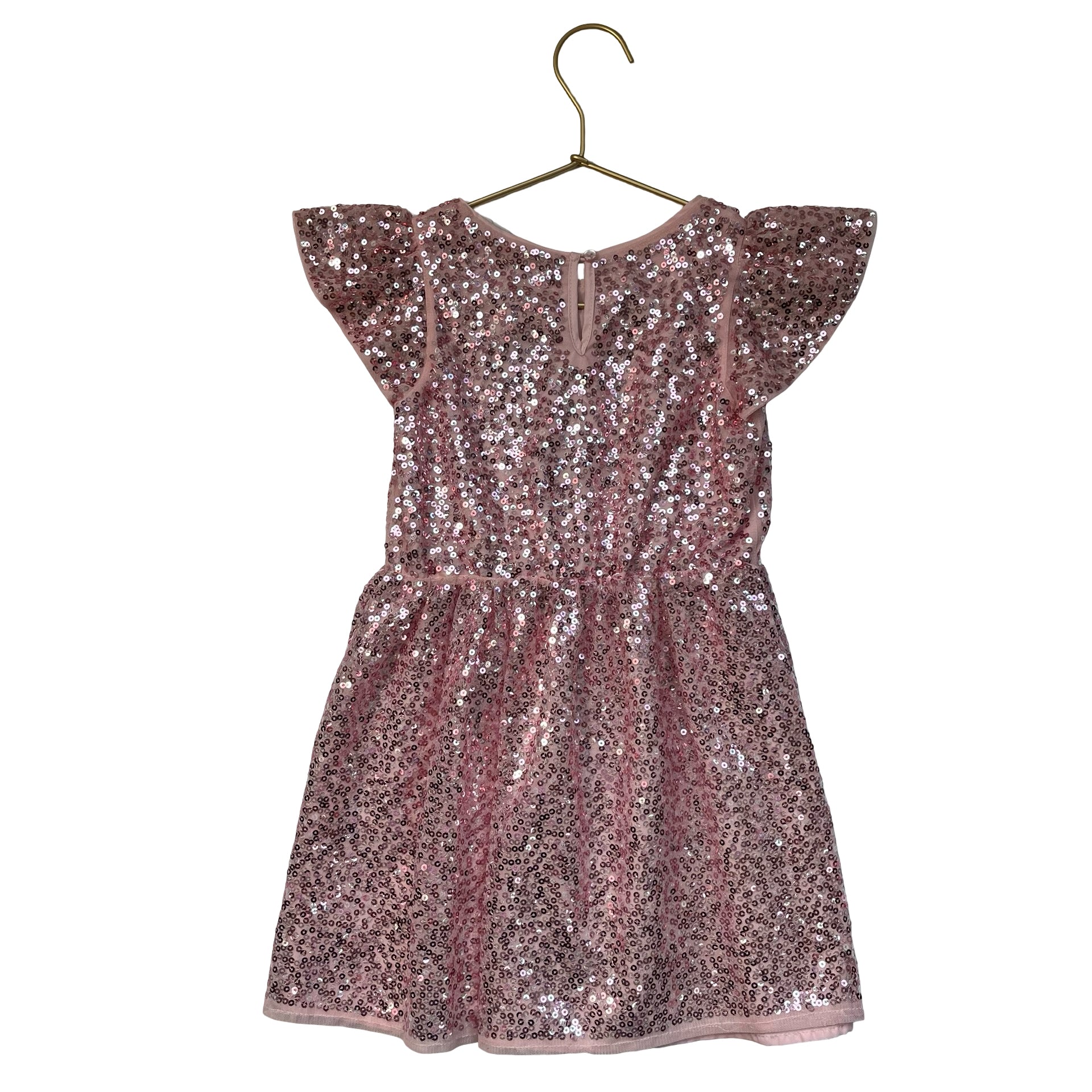 H&M Pink Sequin Dress - Size 3-4