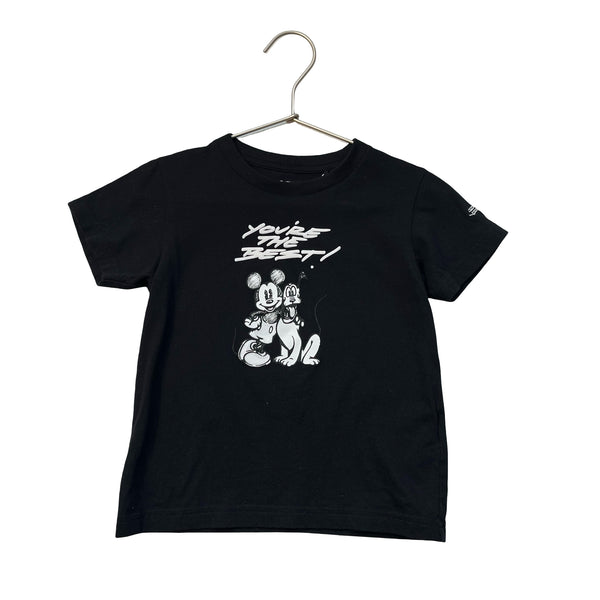 Uniqlo x Joshua Vides Disney Black T-Shirt - Size 3