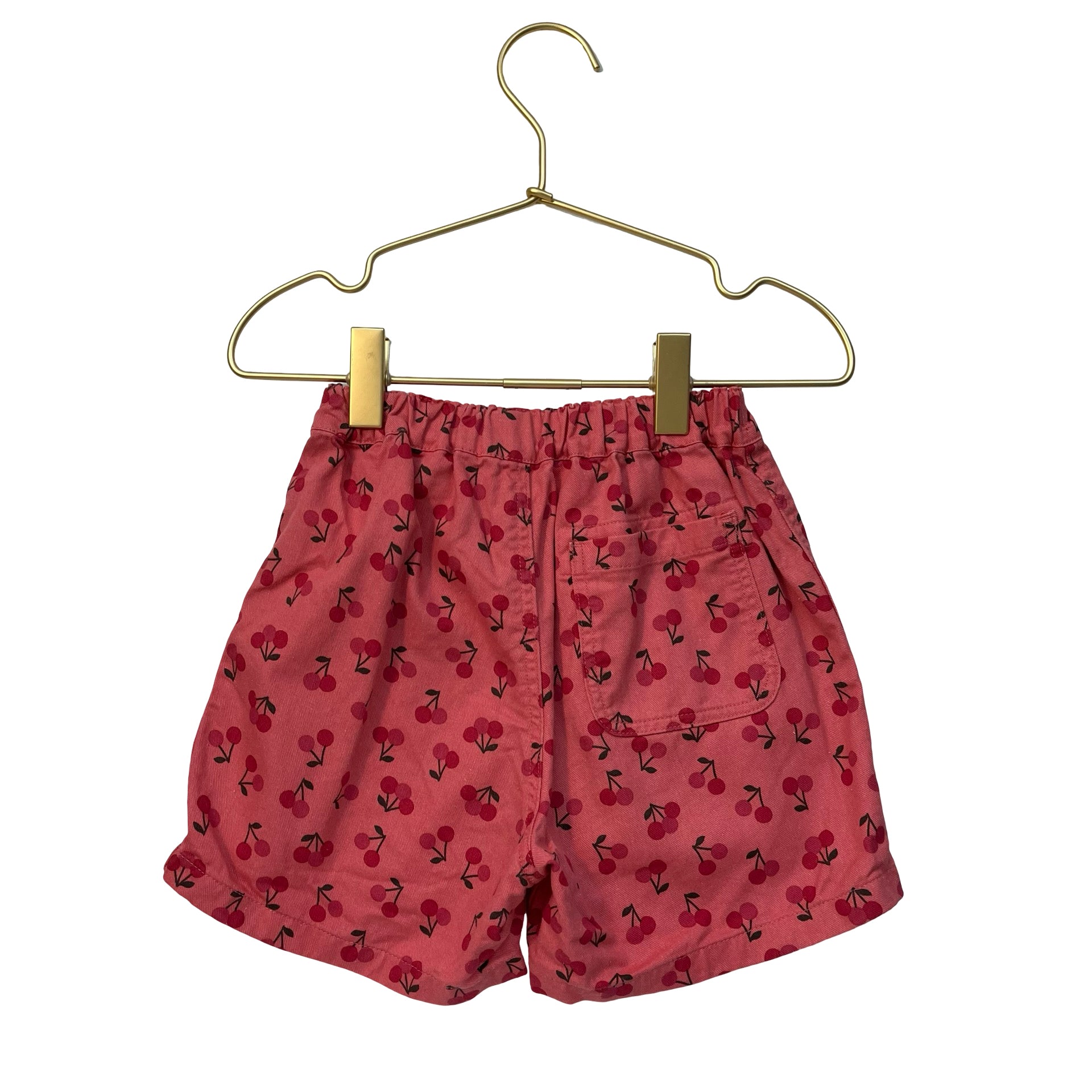 Uniqlo Pink Cherry Print Shorts - Size 3Y