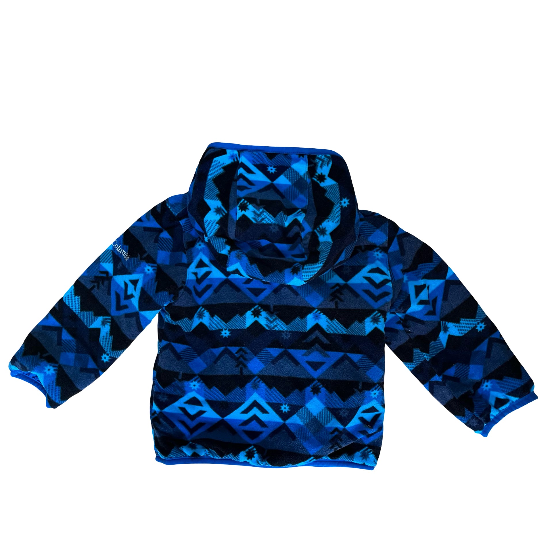 Columbia Blue Reversible Hooded Jacket - Size 3T