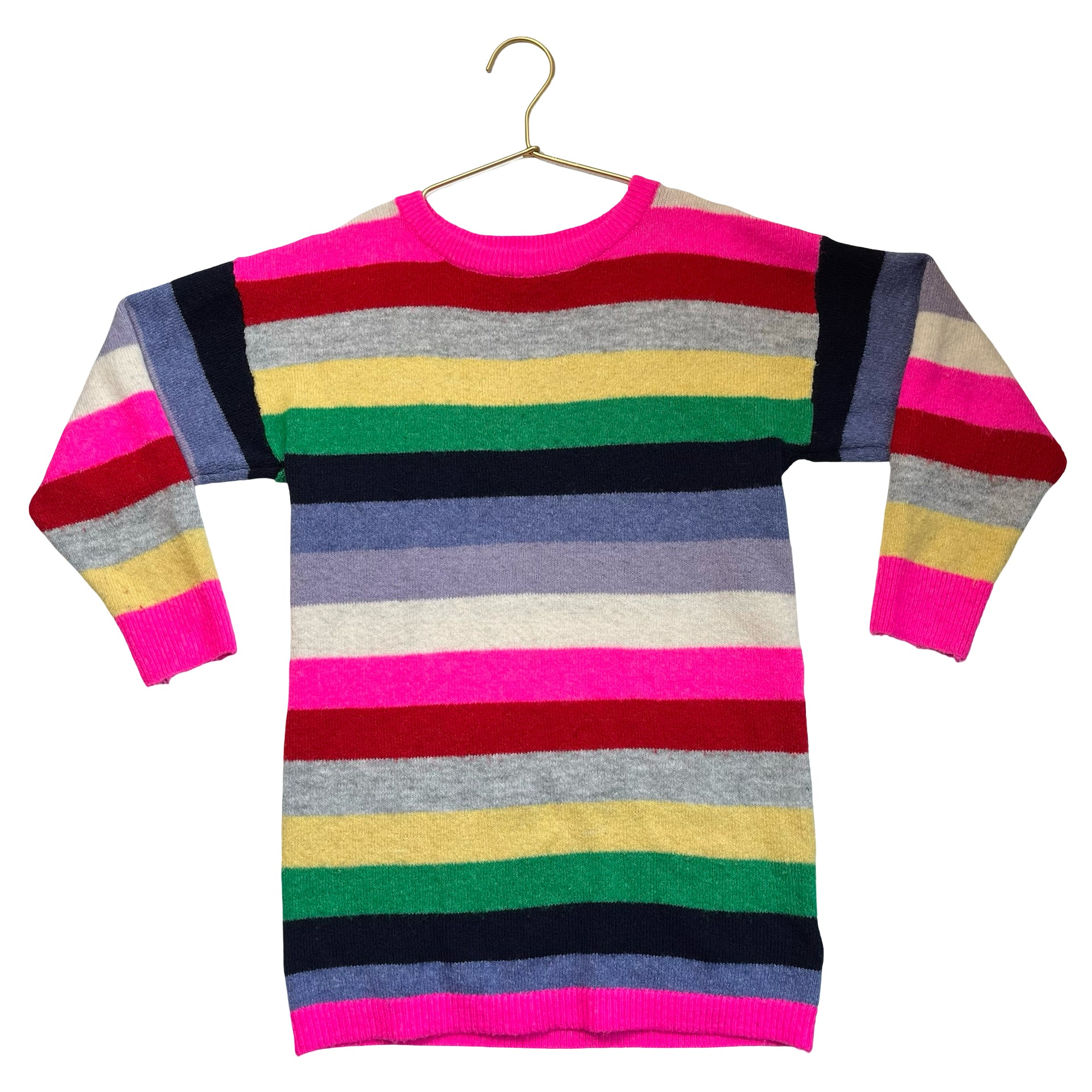 Gap Kids Colorful Striped Sweater Dress - Size S 6-7