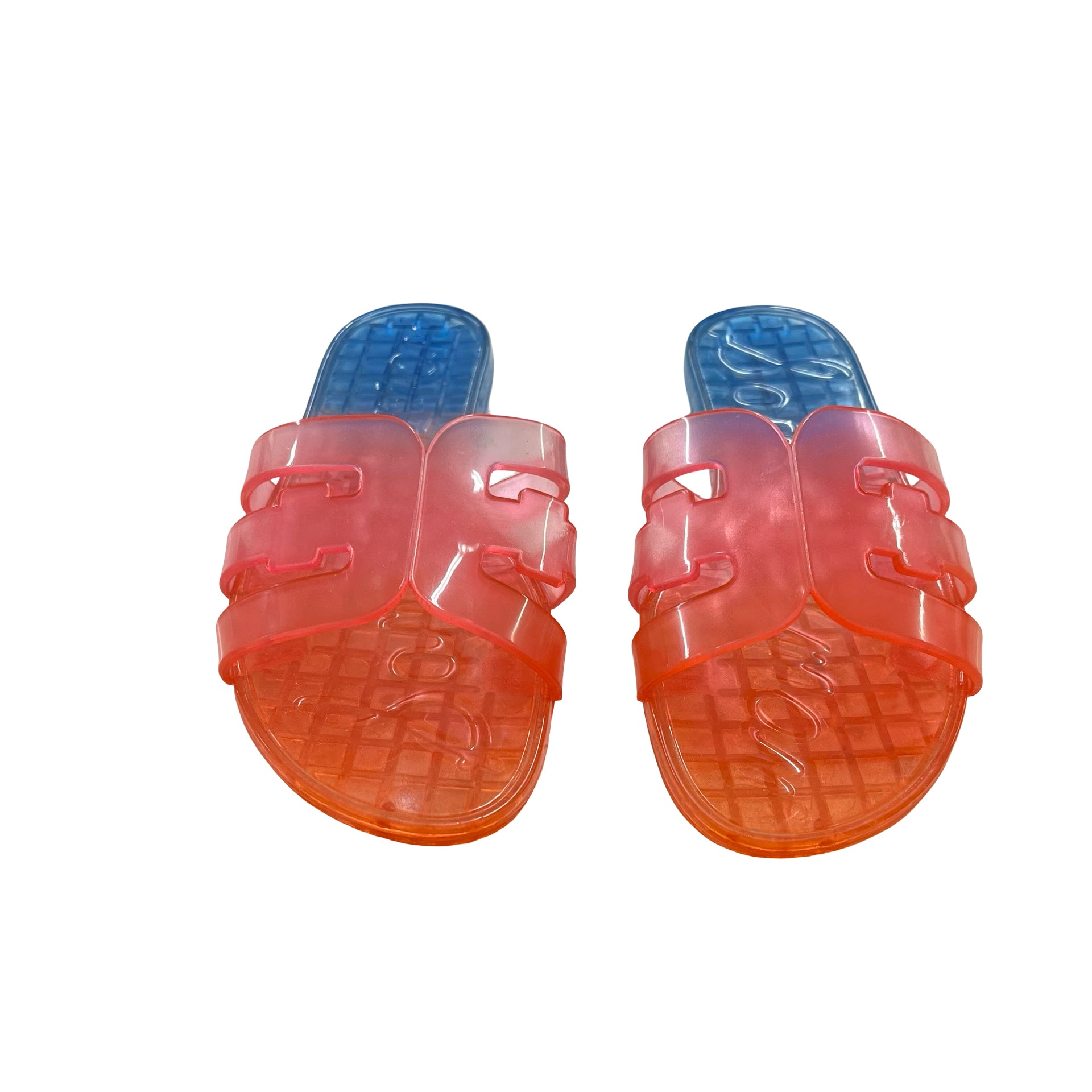 Sam Edelman Ombre Jelly Slide Sandals - Size 12