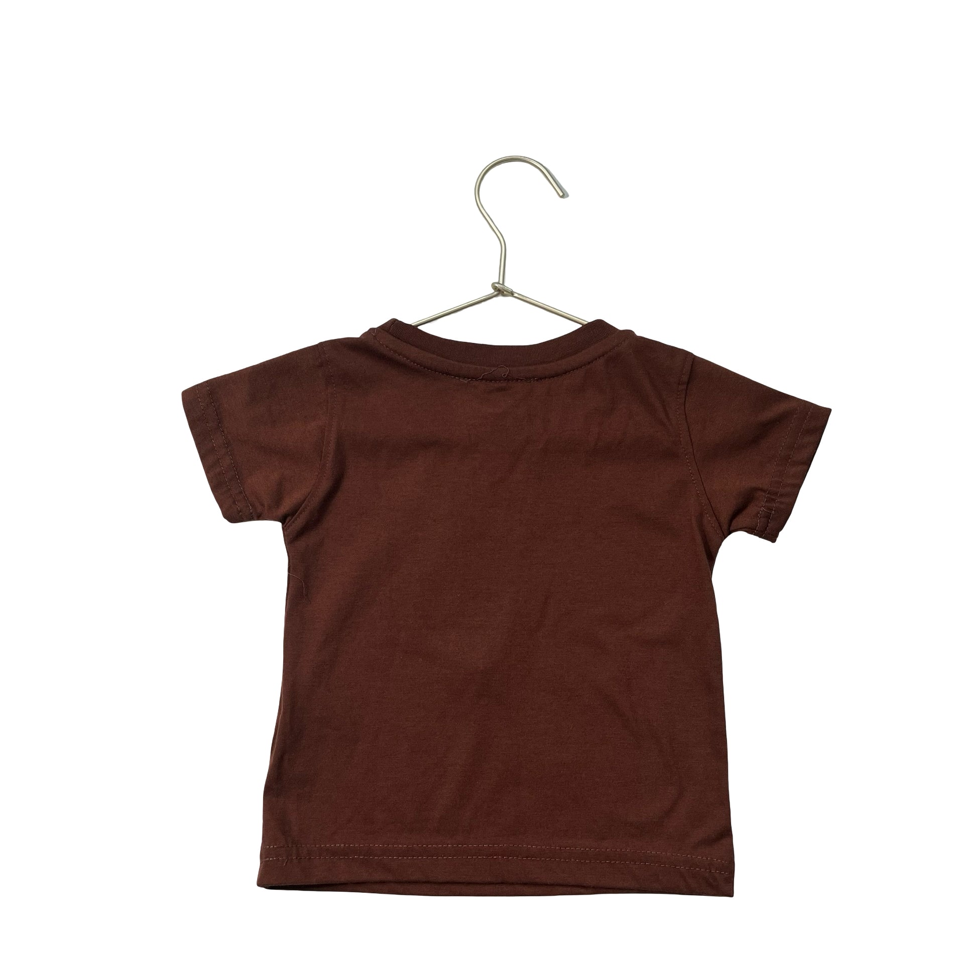 New Balance Brown Logo Tee - Size 18 Mo