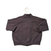 Zara Brown Zip-Up Sweatshirt - Size 3