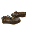Janie and Jack Brown Boat Shoes - Size 12