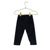Baby Gap Fleece-Lined Black Leggings - Size 12-18 Mo