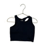 Old Navy Active Black Ribbed Athletic Tank - Size S 6-7