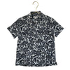 Crewcuts Navy & White Tropical Floral Button Down Shirt - Size 5