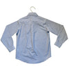 Brooks Brothers Blue Check 100% Linen Button Down Shirt - Size S 8