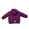 L.L.Bean Reversible Fleece & Quilted Purple Jacket - Size 6-12 Mo
