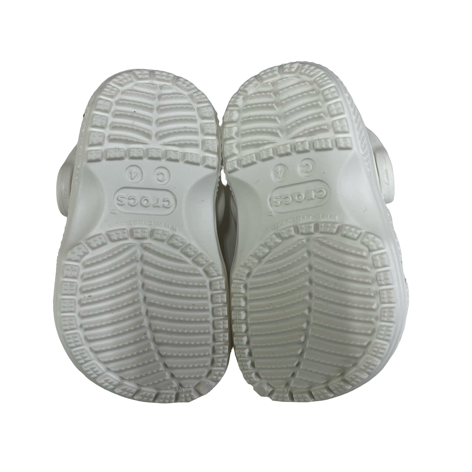 Crocs White Shoes - Size C4