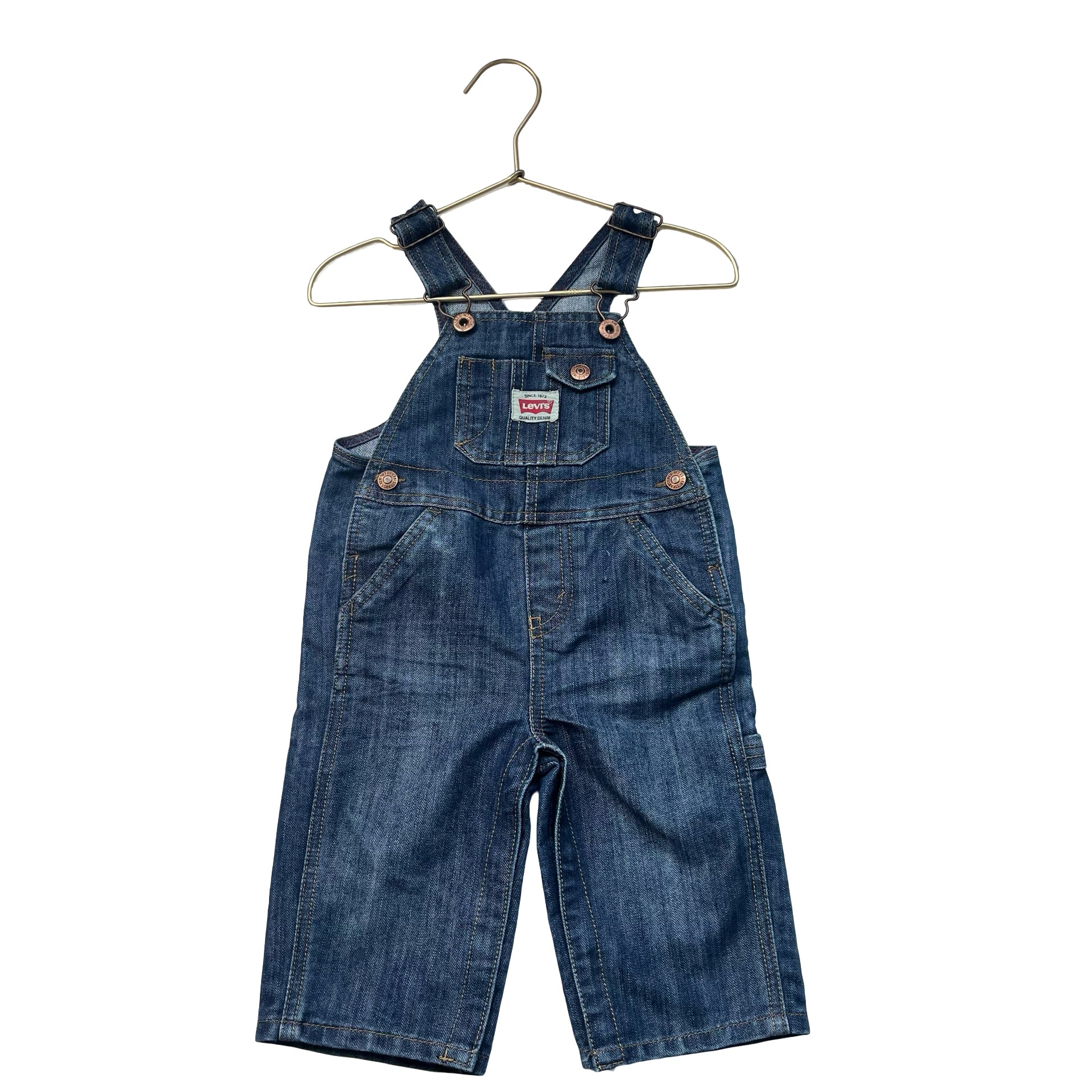 Levi's Denim Overalls - Size 12 Mo