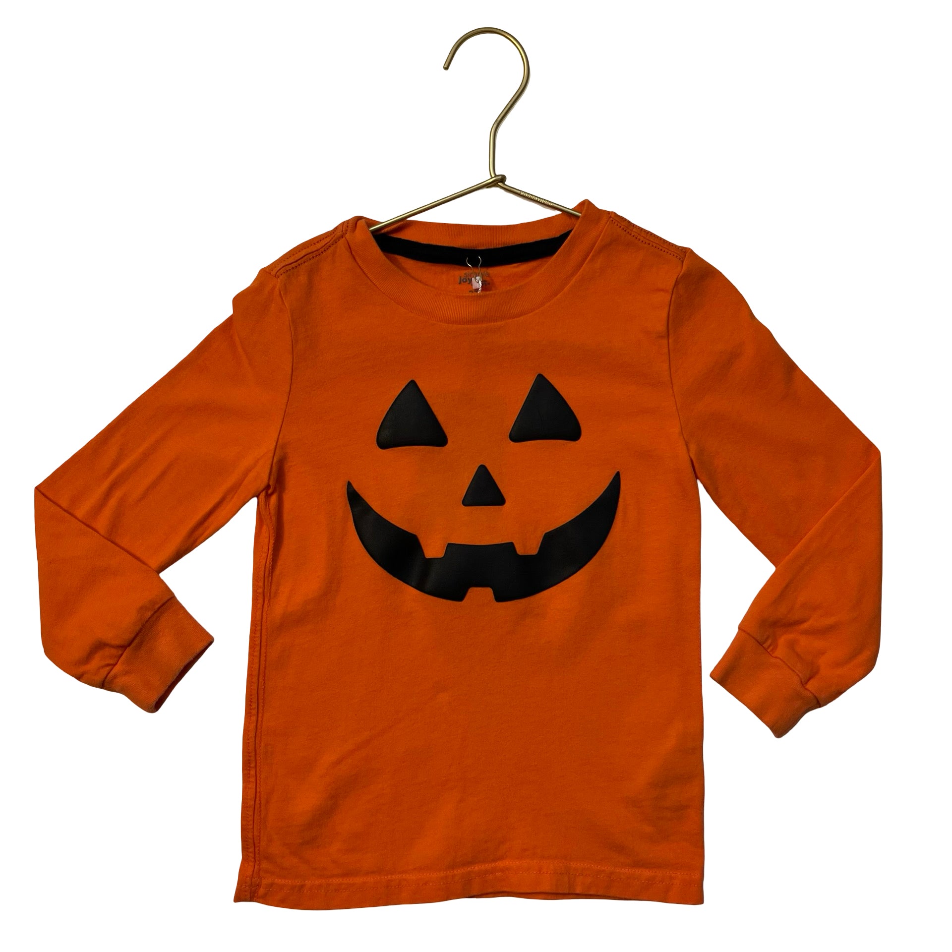 Carter's Orange Jack-O-Lantern Shirt - Size 3T
