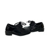 Tip Top Black Patent Tuxedo Shoes in Box - Size 5