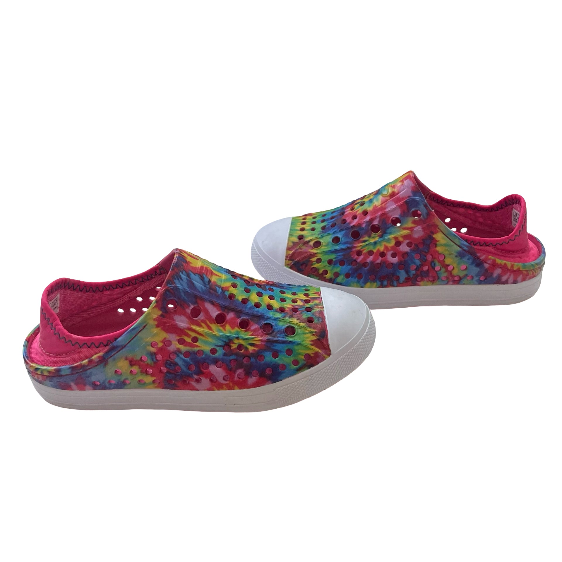Skechers Multi-Color Tie Dye Slip On Shoes - Size 13
