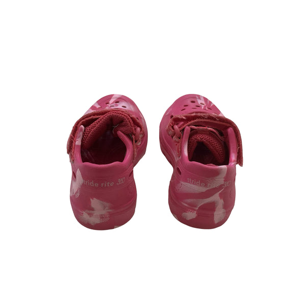 Stride Rite Pink Swirl Shoes - Size 5