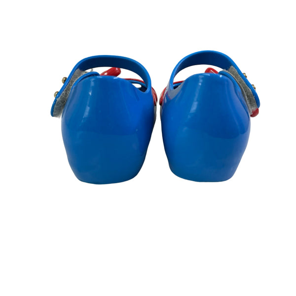 Mini Melissa x Disney Snow White Blue & Red Shoes - Size 8