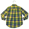 Polo Ralph Lauren Yellow Plaid Button Down Shirt - Size 5
