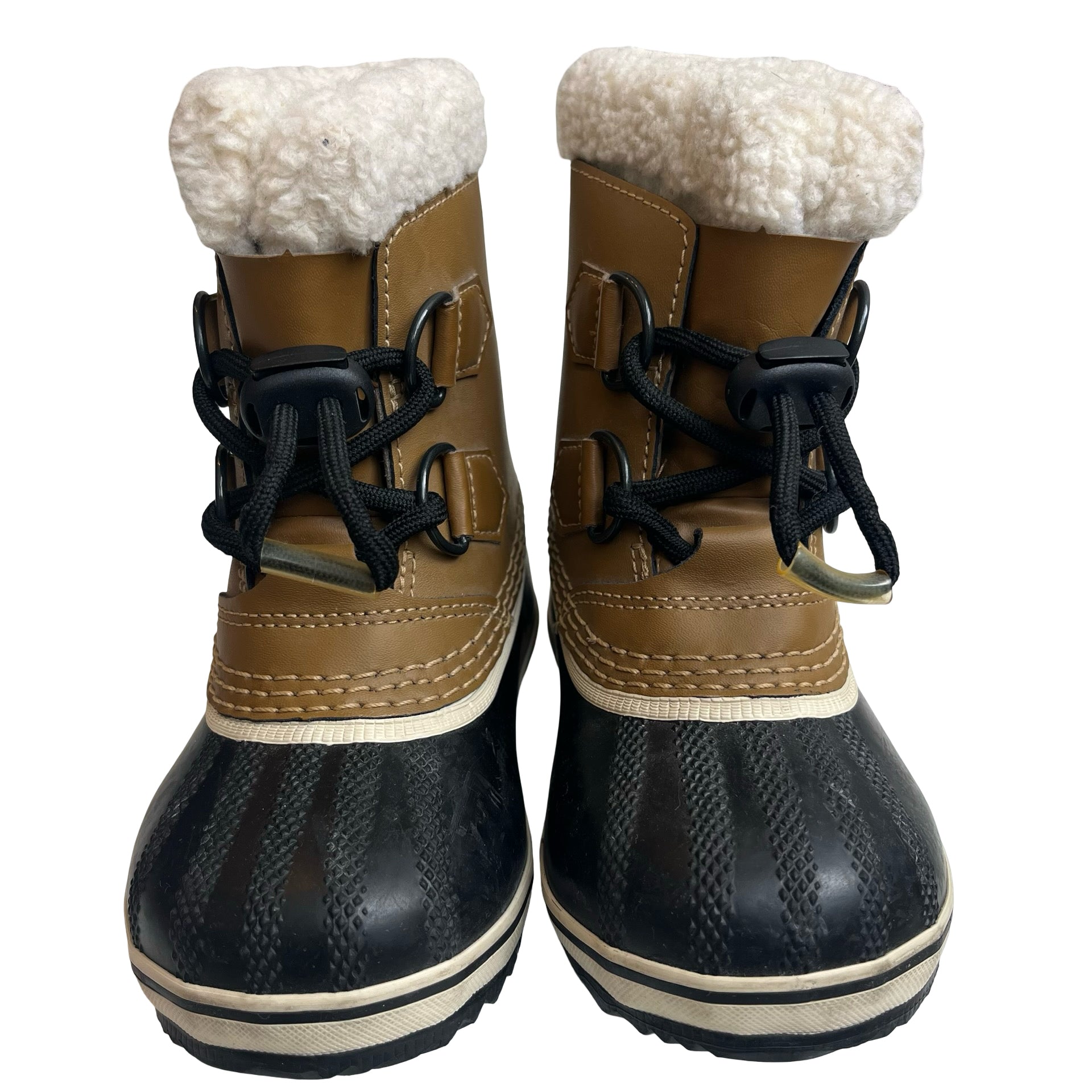 Sorel Brown & Black Winter Boots - Size 8