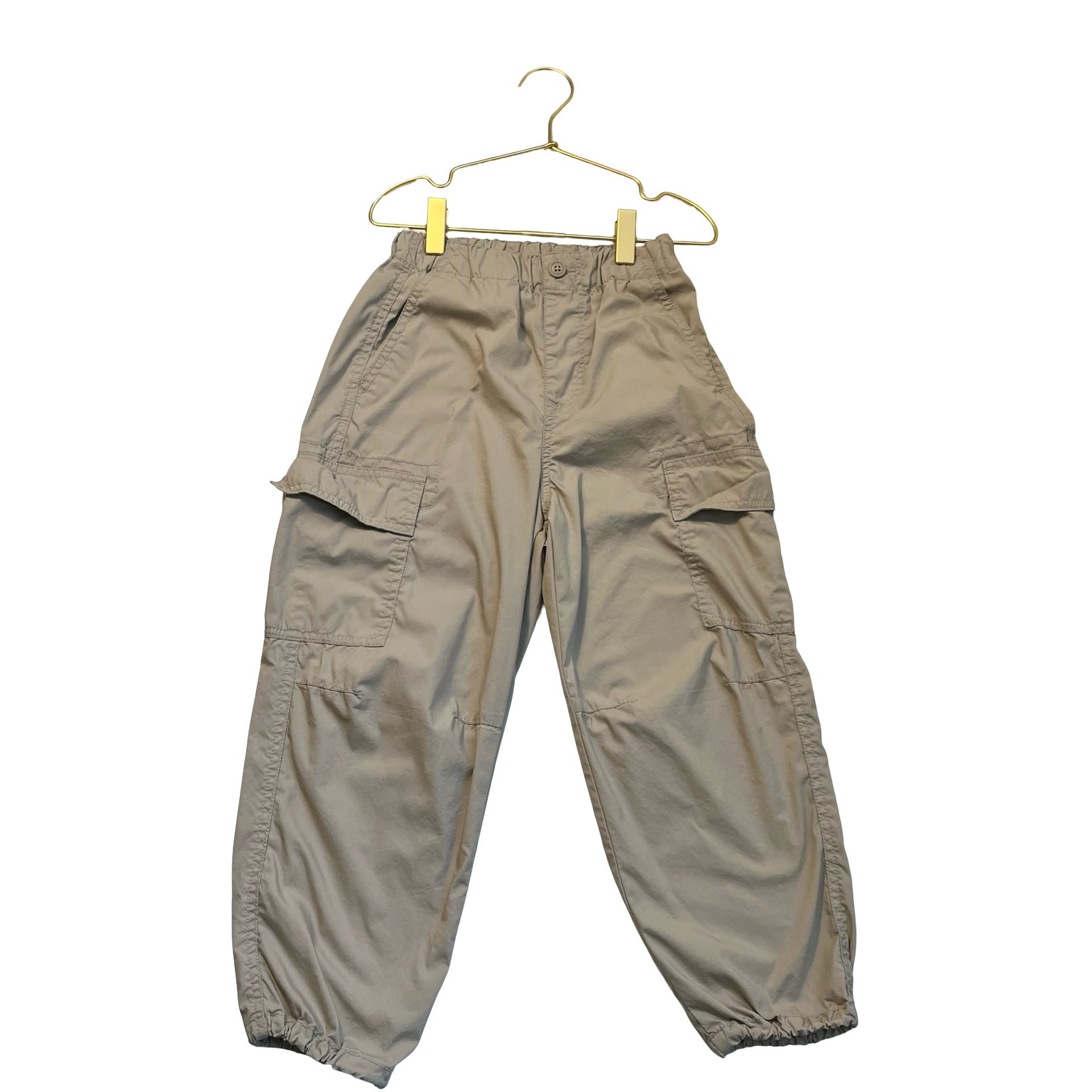 Uniqlo Lightweight Cargo Khaki Jogger Pants- Size 5-6