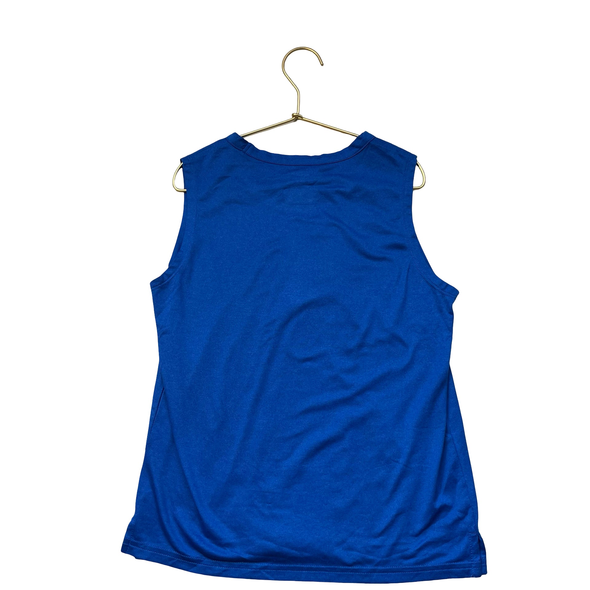 Old Navy Active Blue 'Next Level' Basketball Graphic Athletic Tank - Size S 6-7