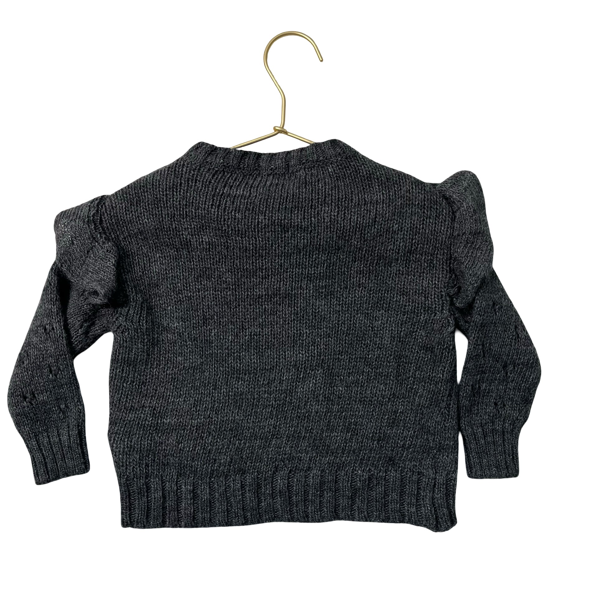 Tocoto Vintage Dark Gray Sweater - Size 4