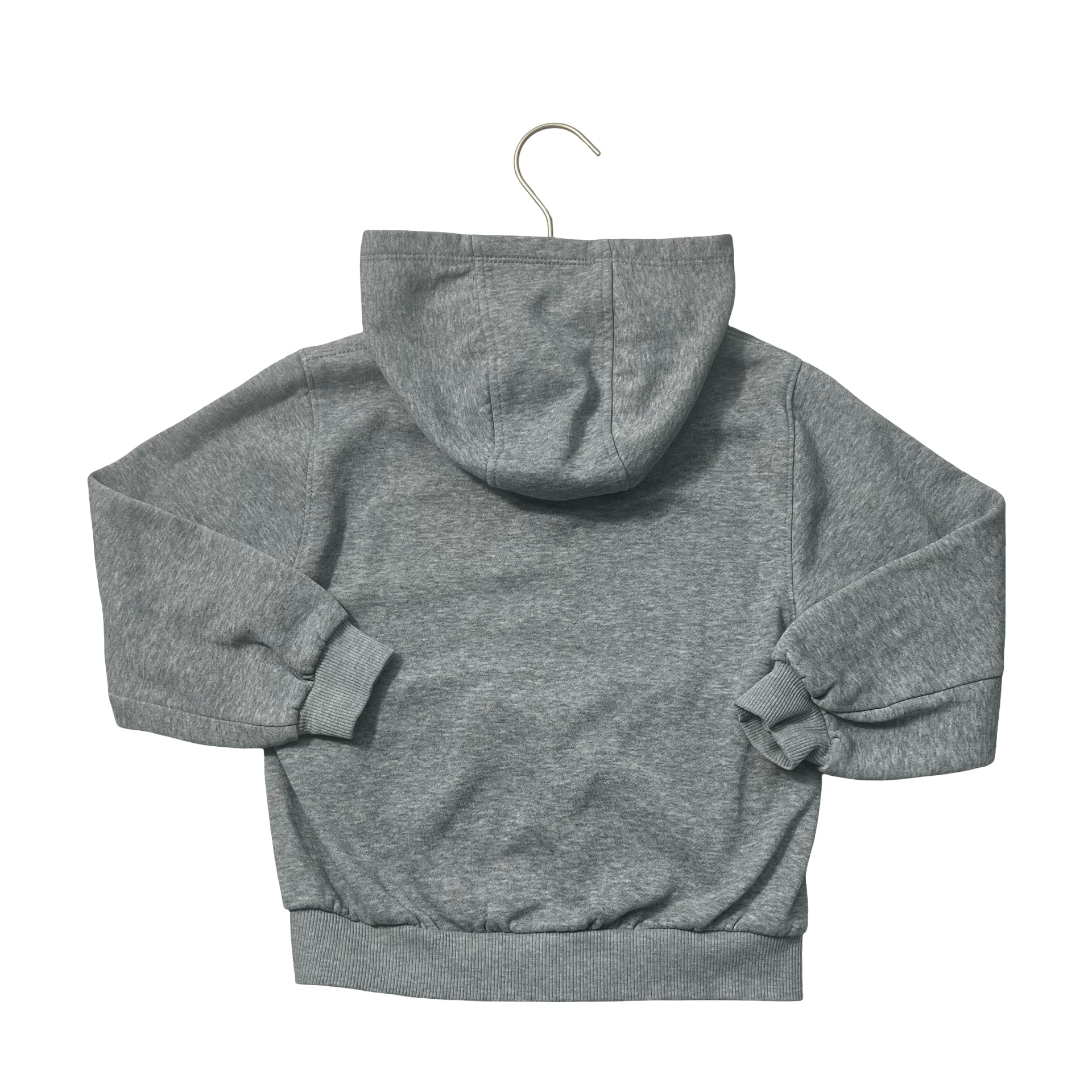 Nike Gray Logo Hooded Sweatshirt - Size 7