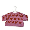 Stella McCartney Pink & Red Abstract Heart Sweatshirt - Size 2