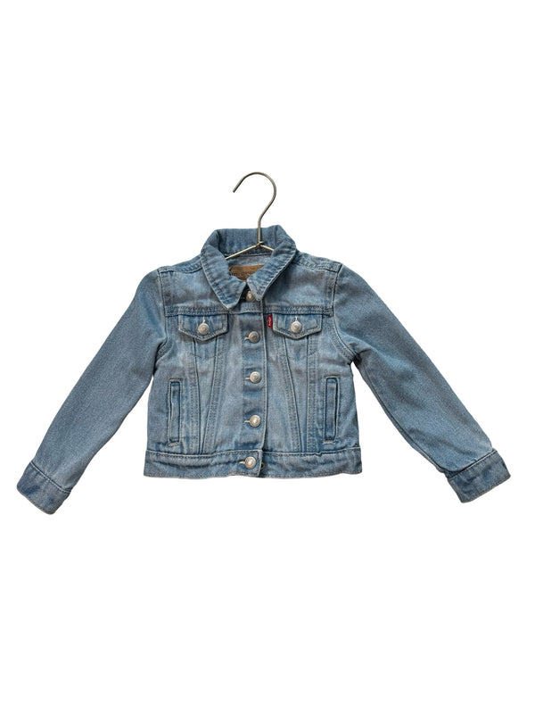 Levi's Light Wash Denim Jean Jacket - Size 2T