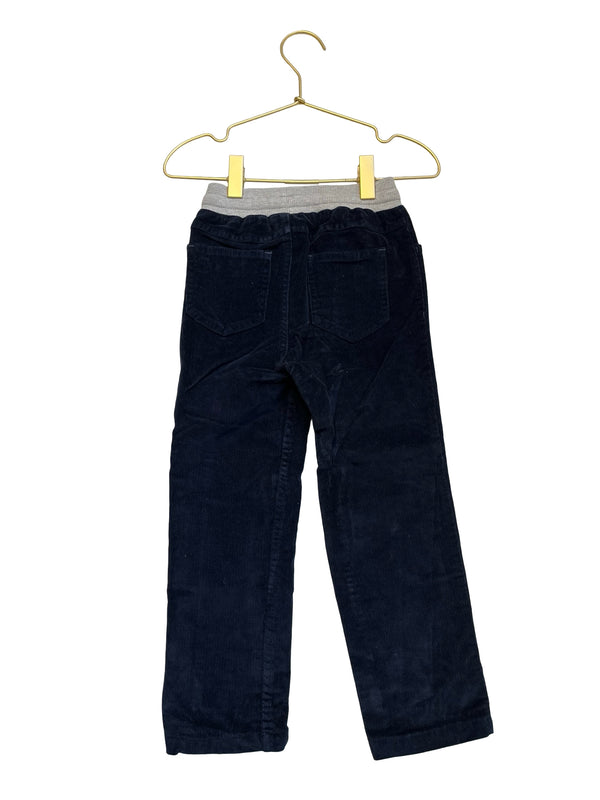 Petit Bateau Navy Corduroy Pants - Size 4