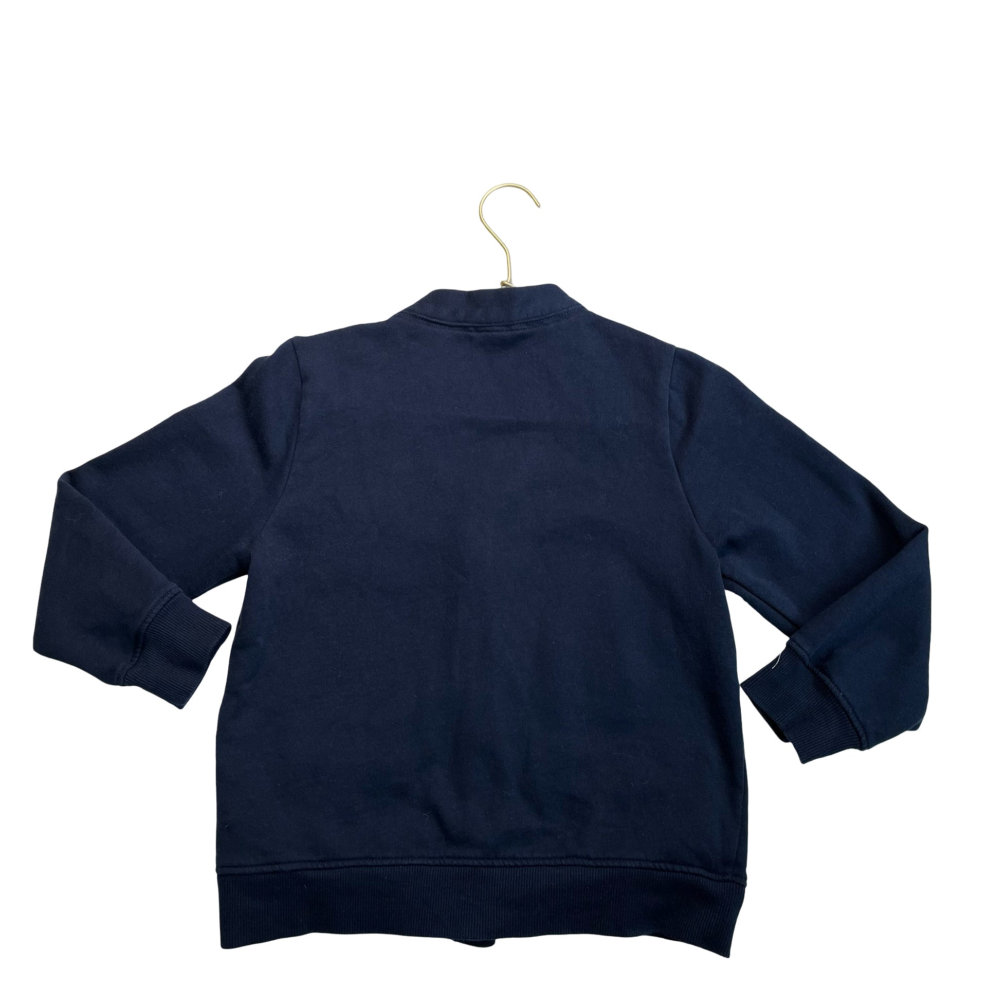 Gymboree Navy V-Neck Cardigan Sweatshirt - Size 7