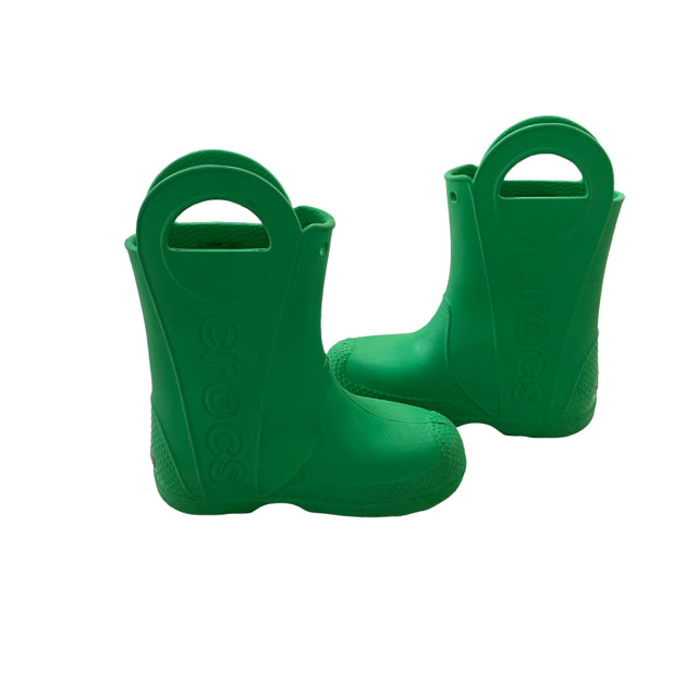Crocs Green Rain Boots - Size C11