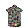Ralph Lauren Patchwork Madras Plaid Button Down Romper - Size 6 Mo