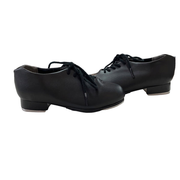 Capezio Black Tie Tap Shoes - Size 10W