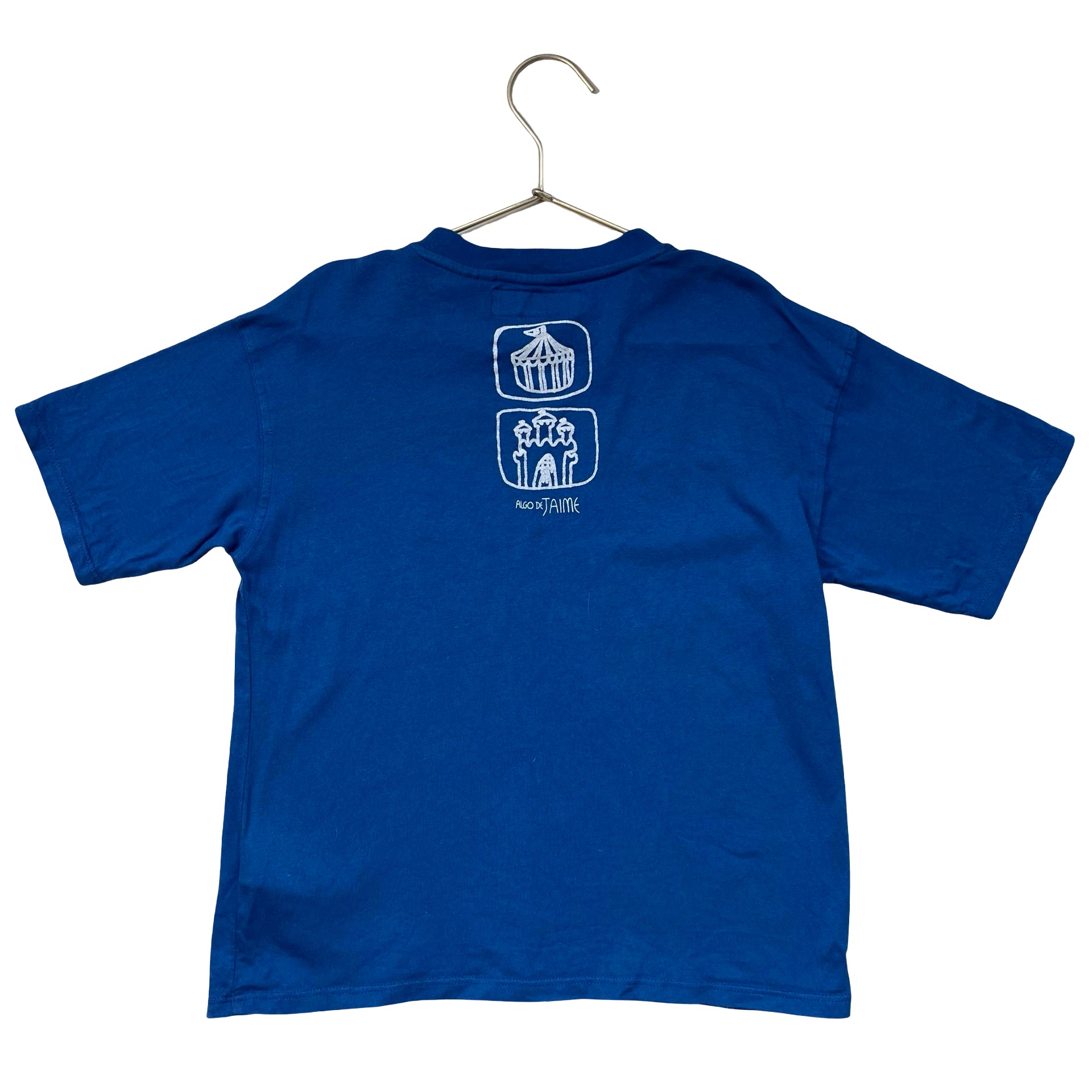 Zara x Algo de Jaime Blue Graphic T-Shirt - Size 8-9