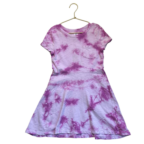 Gap Kids Purple Tie-Dye Dress - Size S 6-7