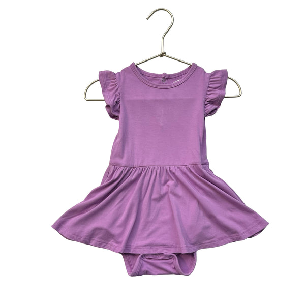 Kyte Lavender Bodysuit Dress - Size 12-18 Mo