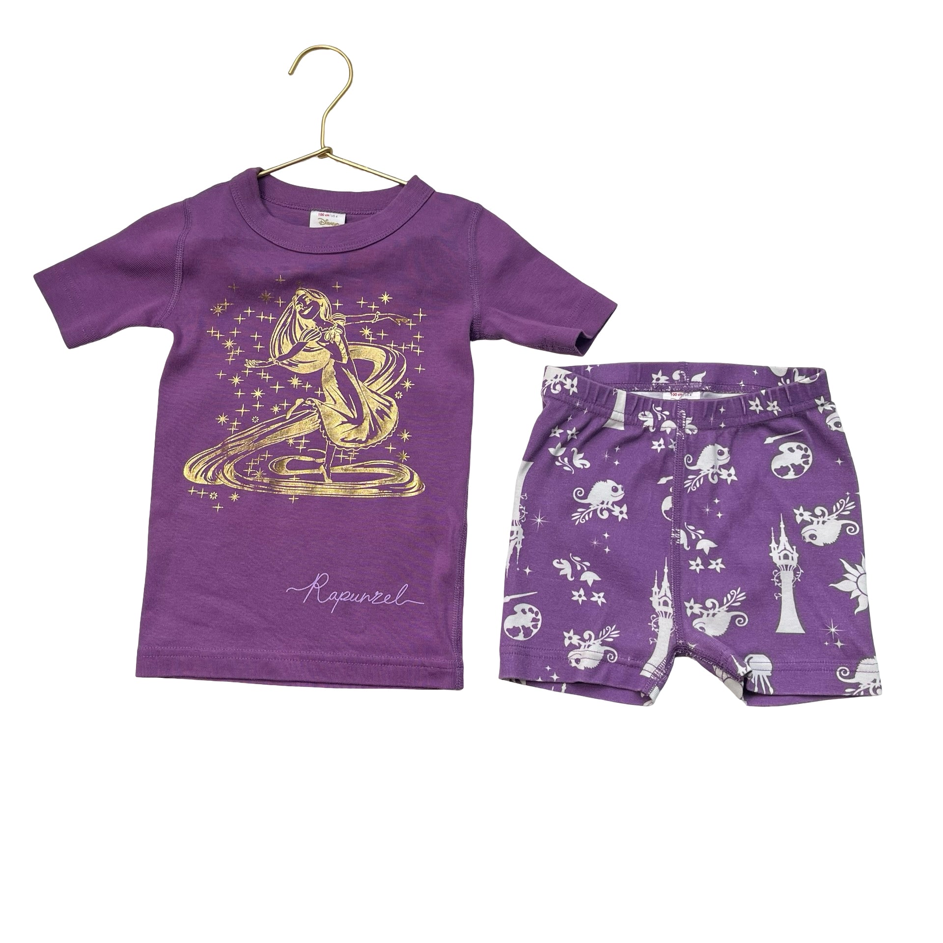 Hanna Andersson x Disney Purple Rapunzel PJ Set - Size 4