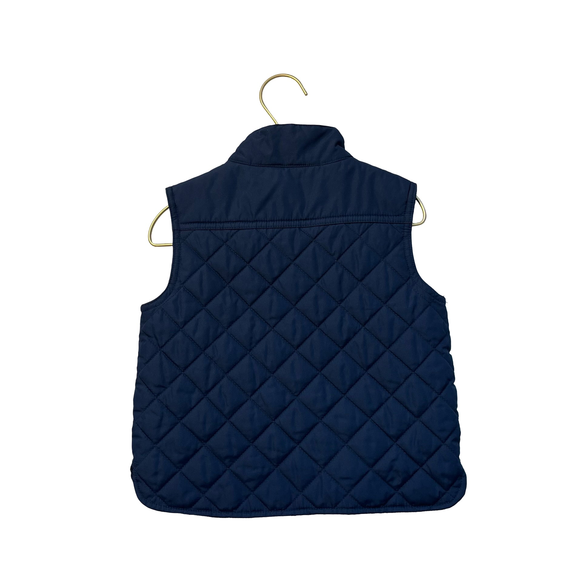 Crewcuts Navy Quilted Vest - Size 3