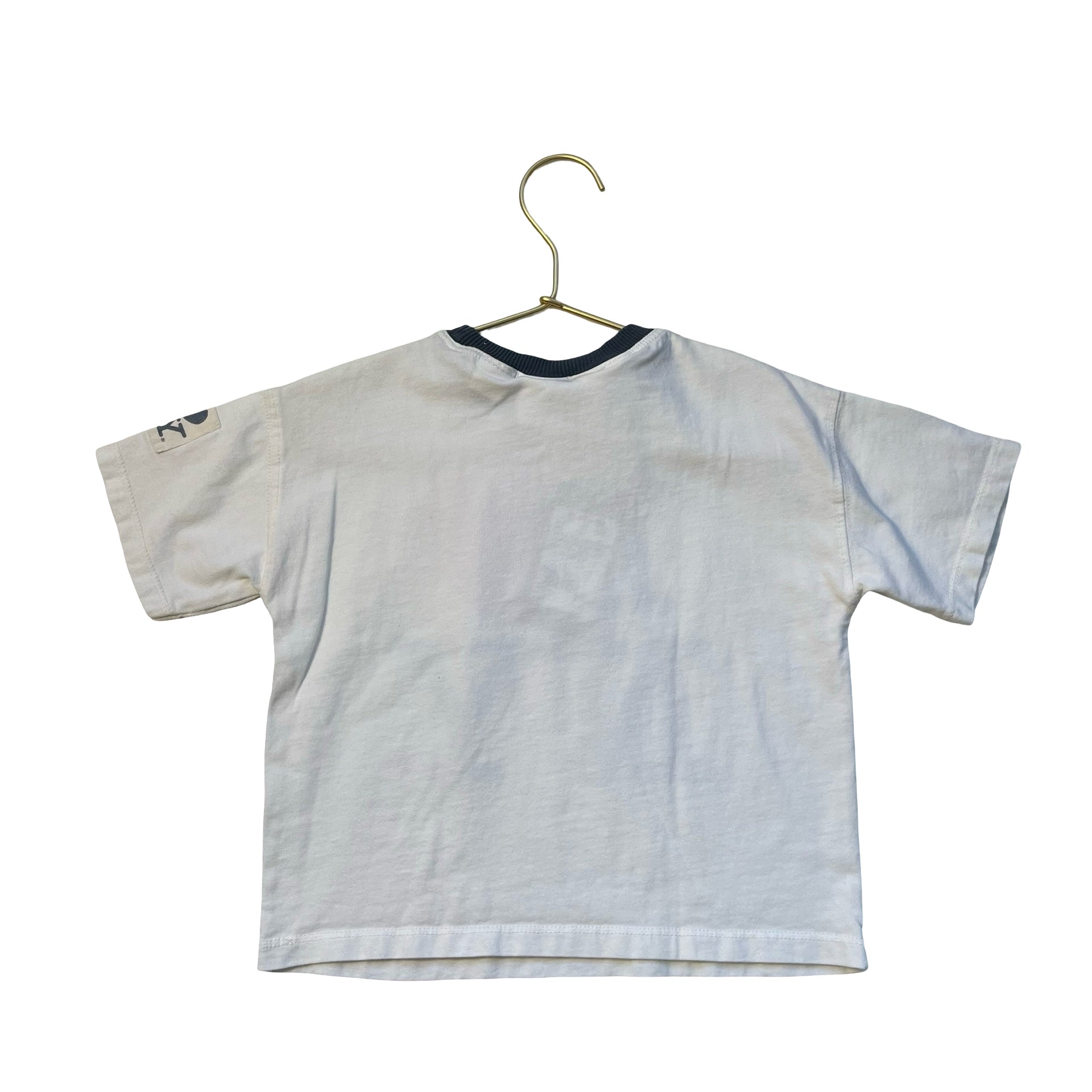 Zara Ivory 'I Love NY' T-Shirt - Size 3