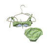 Montce Green Pattern Bikini Swim Suit - Size 6-12 Mo