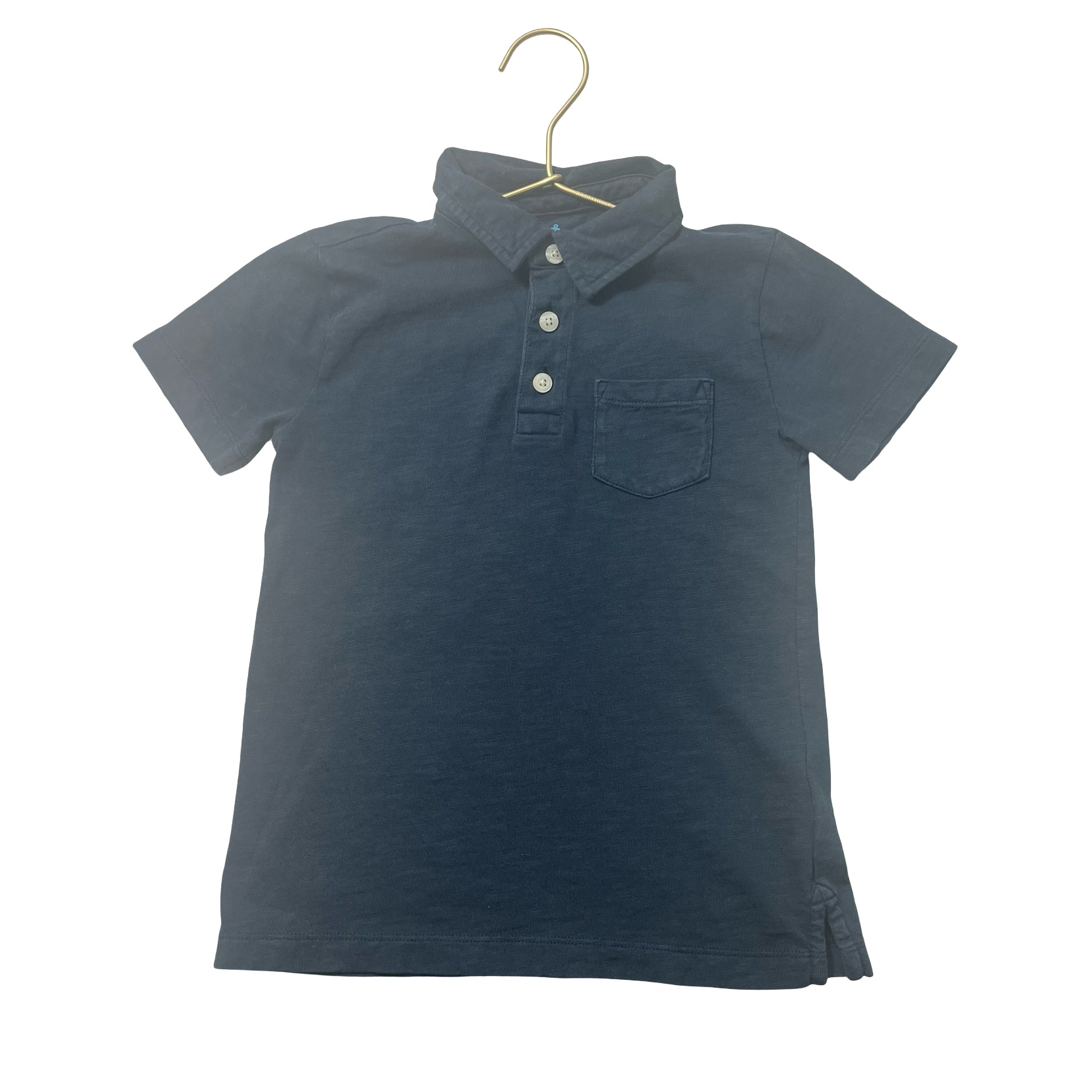 Crewcuts Navy Polo Shirt - Size 4-5