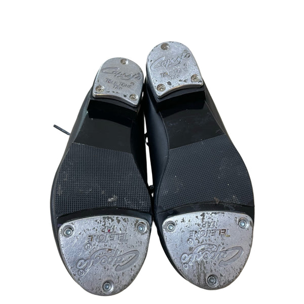 Capezio Black Tie Tap Shoes - Size 10.5W